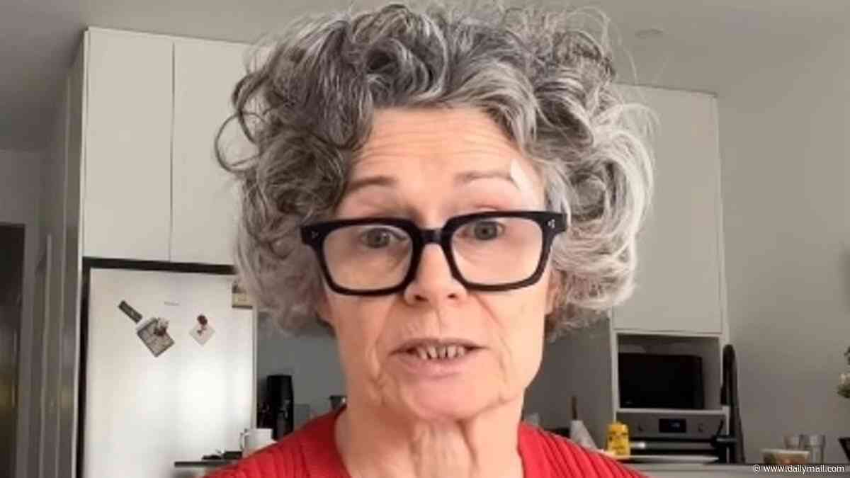 Judith Lucy shares gory photo of injuries to her face sustained in accident caused by 'alcohol and sleeping pills' as she struggles to cope with breast cancer diagnosis