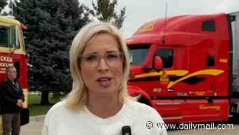 Trump's diesel gambit with Putin rattles Senate candidate Ashley Hinson as she admits sanctions relief makes her 'nervous'
