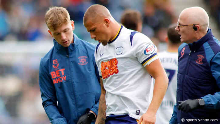 Preston's Clarke ruled out with knee injury