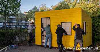 Leerlingen van ’t Rijks bouwen duurzaam ‘tiny house’ voor basisschool in Bergen op Zoom
