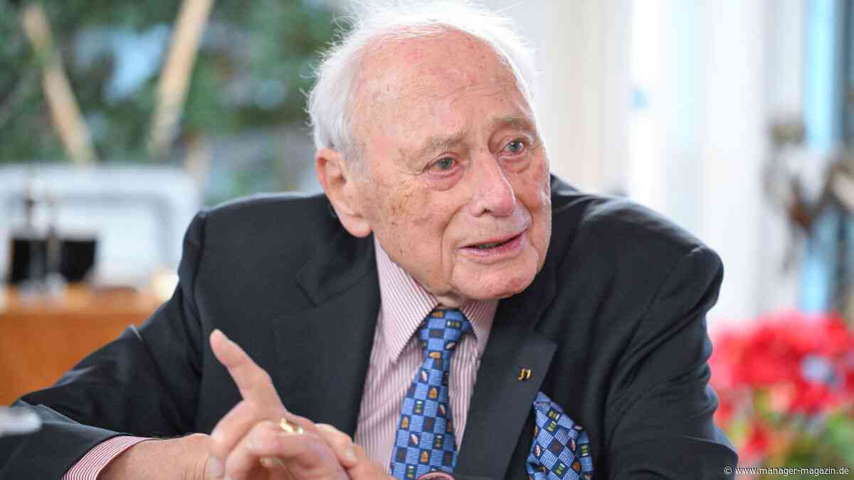 Reinhold Würth: Schraubenmilliardär kritisiert Kurs der Bundesregierung scharf