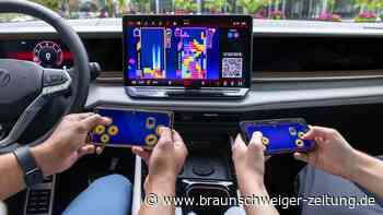 Tetris-Spielen im VW: In den USA wird das Auto zur Gaming-Station