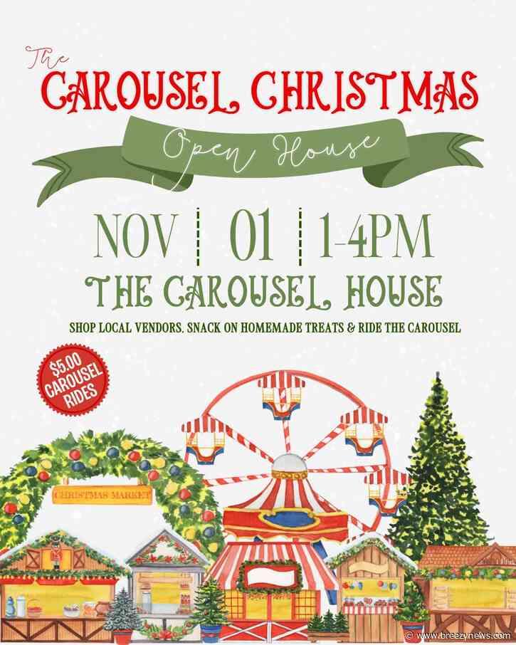 The Carousel House announces Carousel Christmas Open House