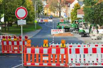 Donatsring in Freiberg: Fahrer wenden trotz Sperrung – Beschwerden aus Wasserturmstraße