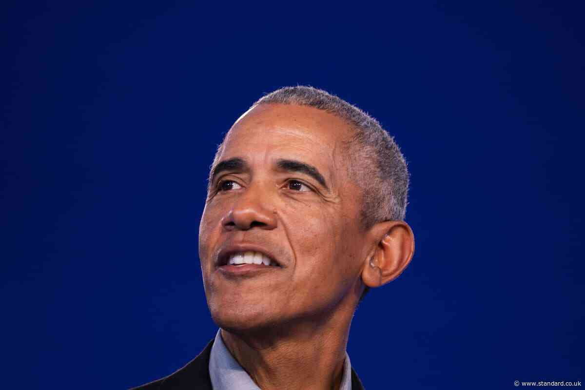 Barack Obama leaves Glasgow after speaking at arena show