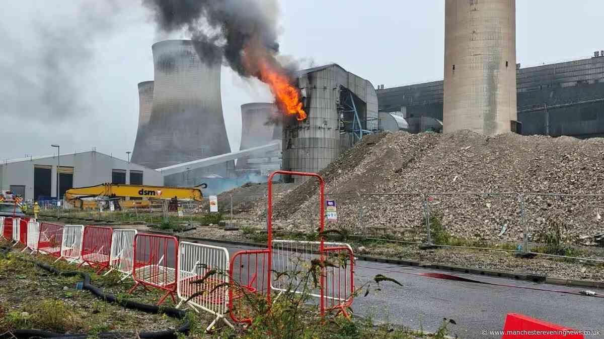 Everything we know as Fiddler's Ferry fire sparks huge emergency response in Cheshire