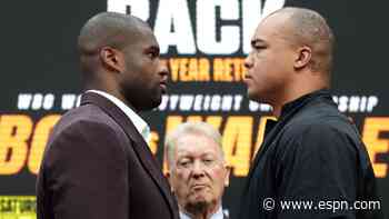 Wardley makes Dubois foul claim, wants strong ref