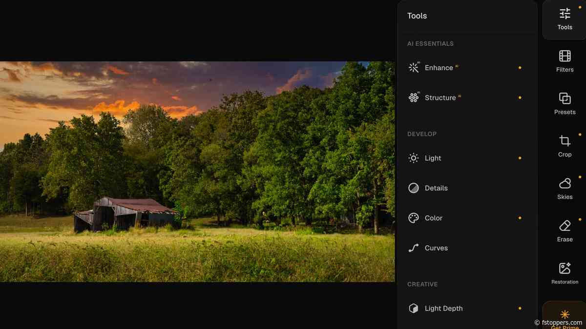 Luminar Comes to Your Browser With AI Editing and Raw Support in a Slick Interface
