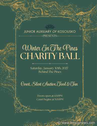 Junior Auxiliary of Kosciusko Announces Return of Charity Ball for 2027