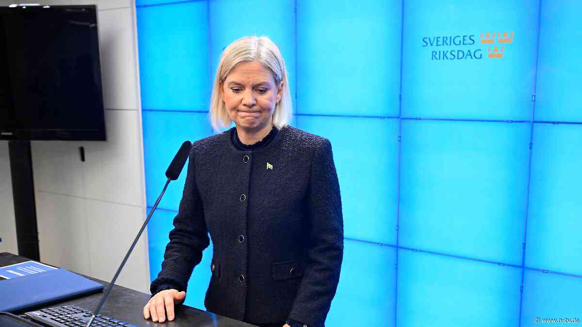 "Festgefahrene Konstellationen": Schwedens Parlament stimmt gegen Wahlsiegerin Andersson