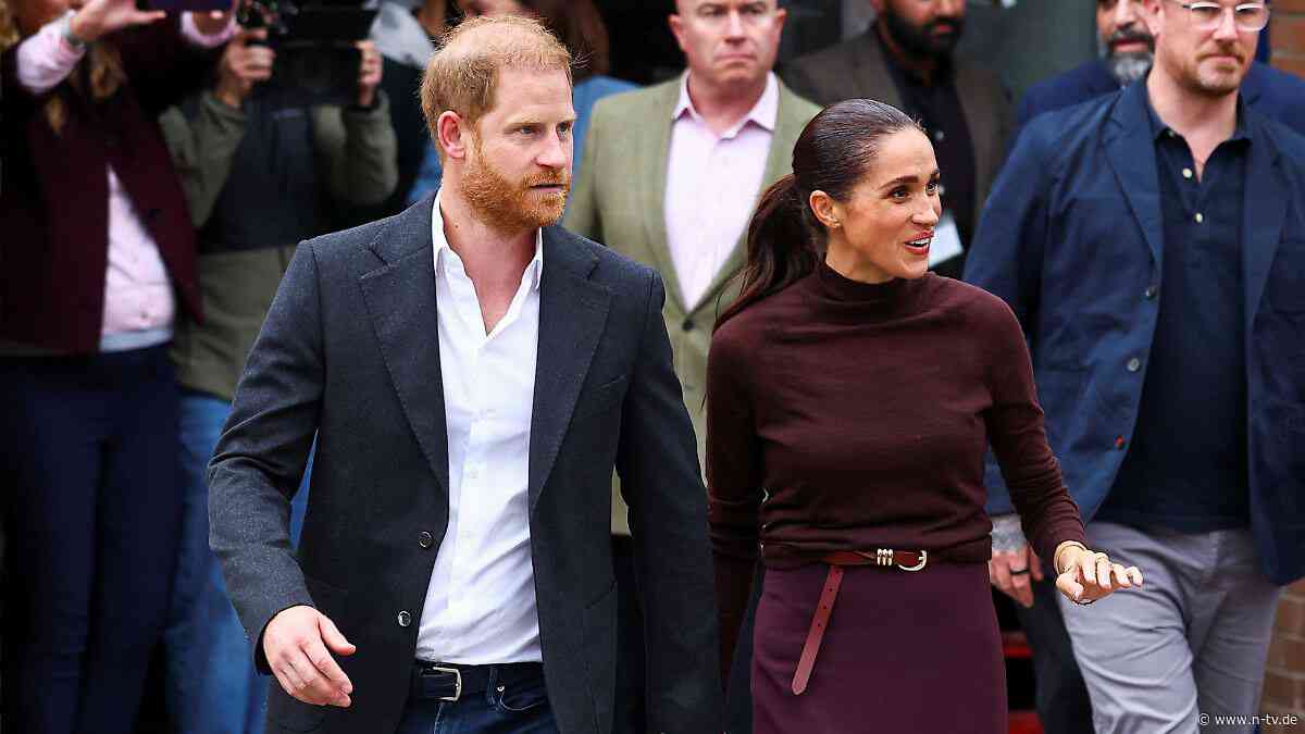 "Großartig, wieder hier zu sein": Harry und Meghan absolvieren ersten Pärchen-Auftritt seit Rückkehr