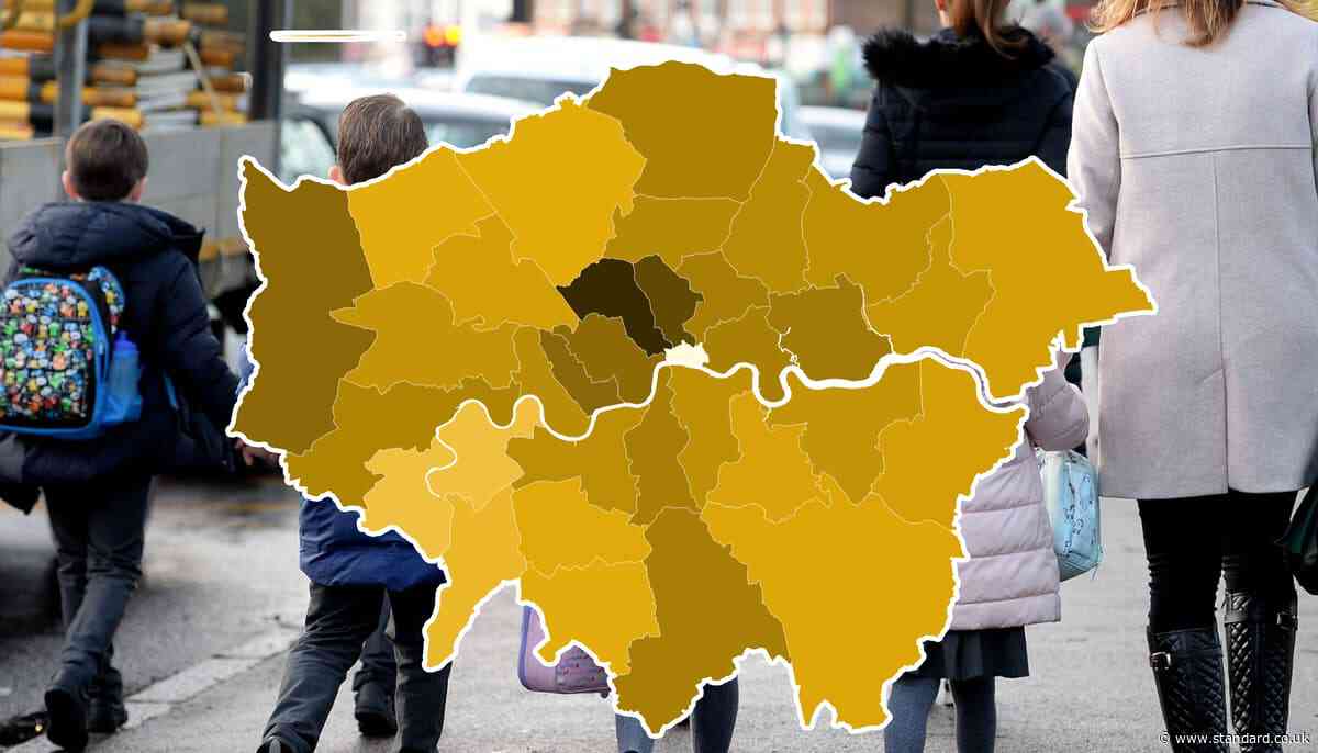 Mapped: The London boroughs where children miss the most school