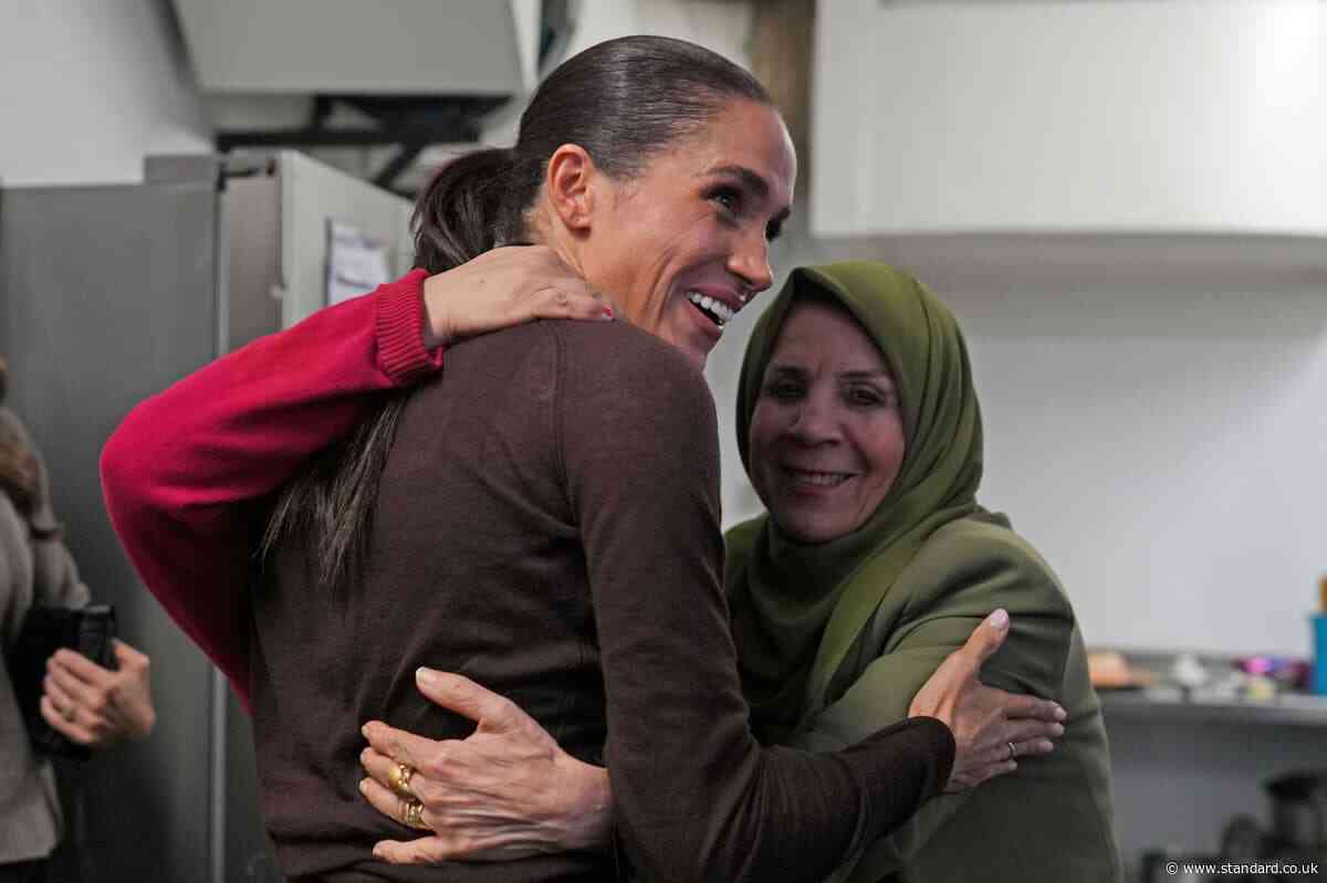 Harry and Meghan have emotional reunion with their Grenfell ‘ladies’