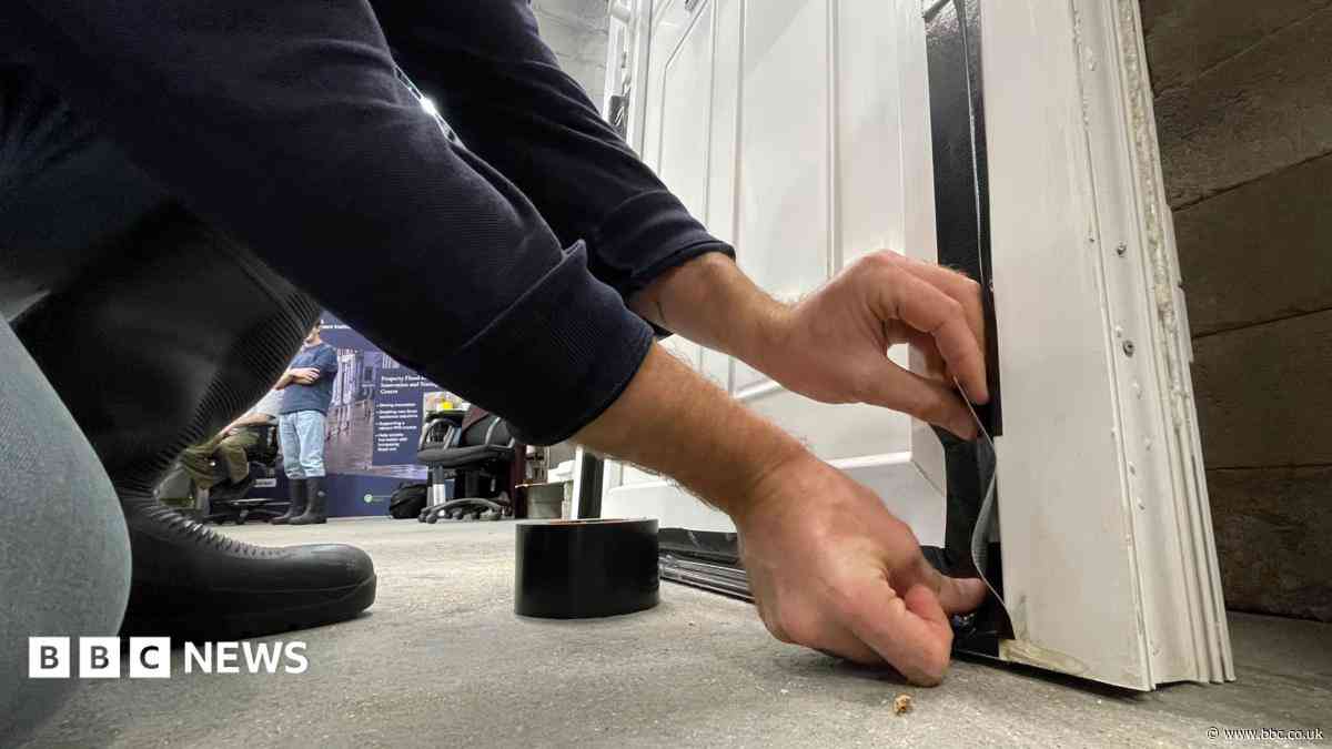 Tape more effective than sandbags in flood tests