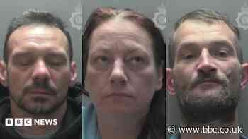 Three jailed for dealing cocaine and heroin