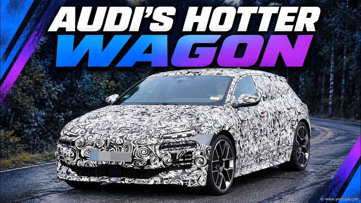 Audi's Hotter Electric Wagon Spied Testing, And It Looks Incredible