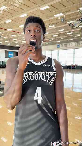BIG dunks always get the crowd going 🗣️🔋 #brooklynnets #nba #dunk