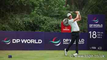 Nørgaard takes first-round lead at weather-delayed India Championship