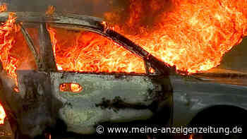 Citroën steht nachts in Flammen: Kripo schließt Brandstiftung nicht aus und sucht Zeugen