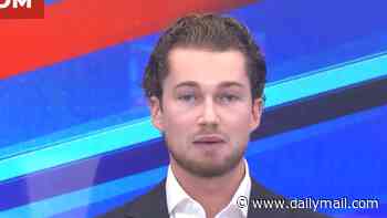 The Rest Is Entertainment's Marina Hyde claims AJ Pritchard is 'doing an impression of a hard-hitting news man' and says his widely mocked GB News presenting debut could be 'commercially useful' for the channel