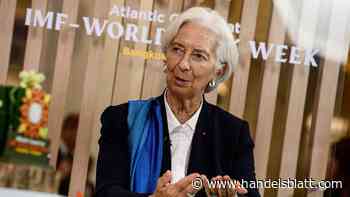 EZB-Präsidentin: Bericht: WEF könnte Lagarde Anfang November zur künftigen Chefin küren