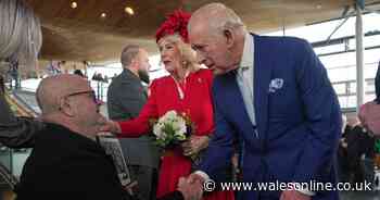 King Charles emotional as he meets Aberfan family on visit to Cardiff