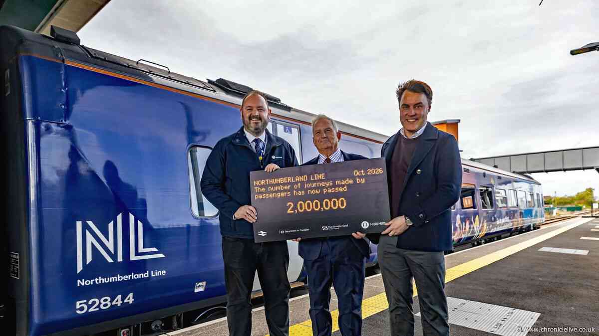 Northumberland Line hits two million journeys as plans gather pace for major expansion