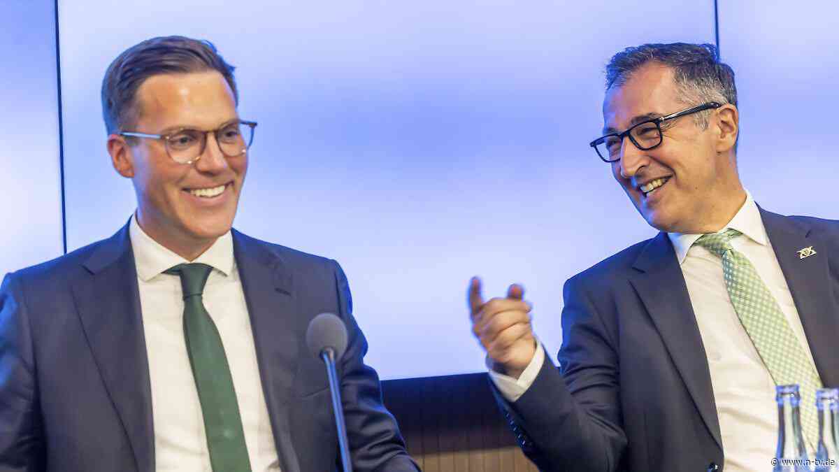 Özdemirs Grüne klar vorn: Umfrage in Baden-Württemberg versetzt CDU Tiefschlag