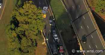11 vehicles involved in I-85 chain reaction crash near Durham