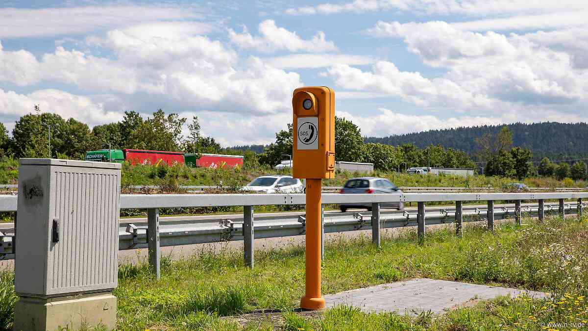 Abschaffung wird geprüft: Verschwinden bald 17.000 Notrufsäulen von den Autobahnen?