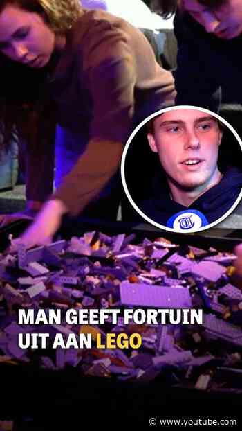 Man geeft fortuin uit aan LEGO