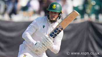 Stubbs dropped, Rickelton to keep wicket in Gqeberha Test
