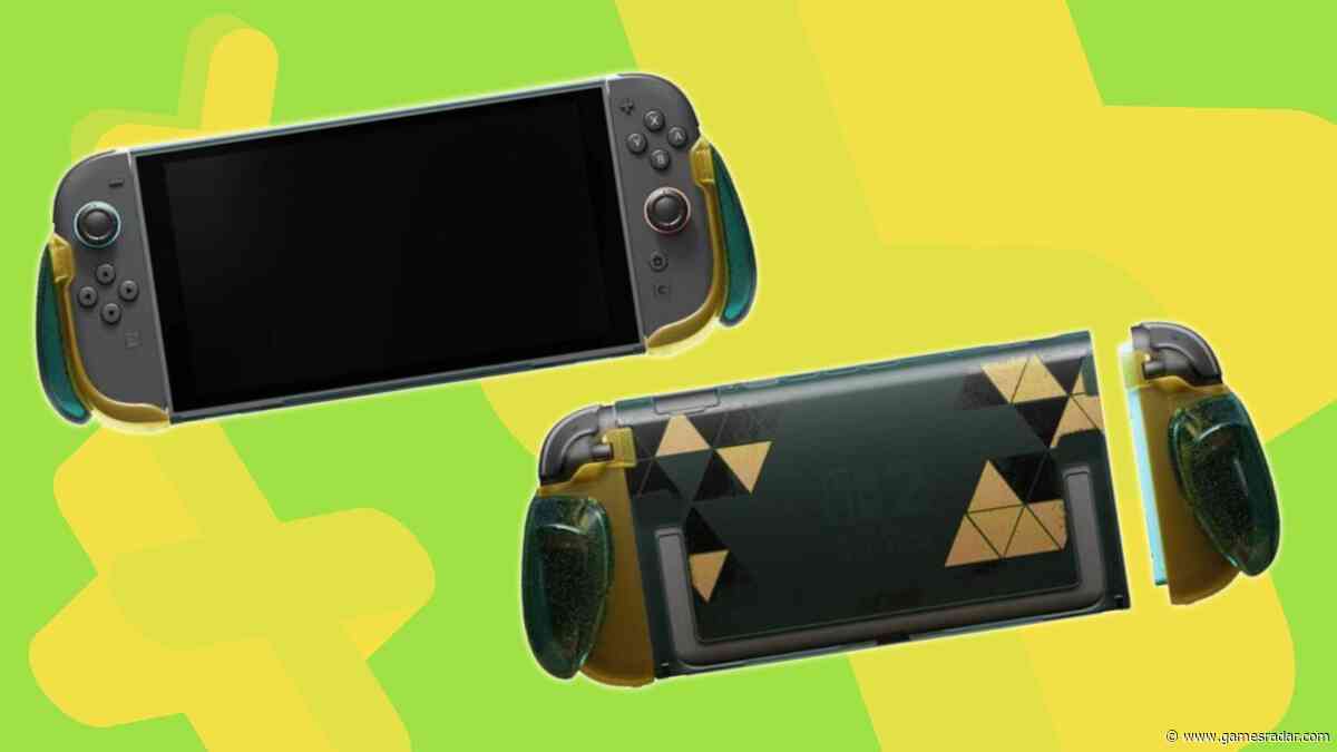 This Zelda grip case is enough to make me forget the pain of not getting my hands on the new 40th Anniversary Switch 2