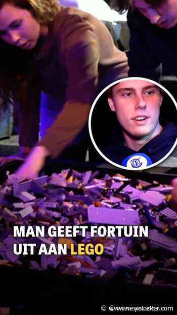 Man geeft fortuin uit aan LEGO