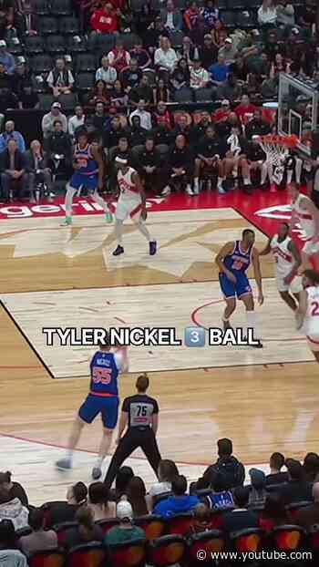 we love this Tyler to Tyler action 🤝 #nyknicks #nba #tylernickel