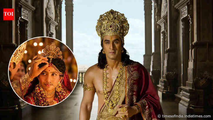 Ranbir praises his 'Ramayana' co-star Sai Pallavi: 'Lucky enough to share a frame with you'