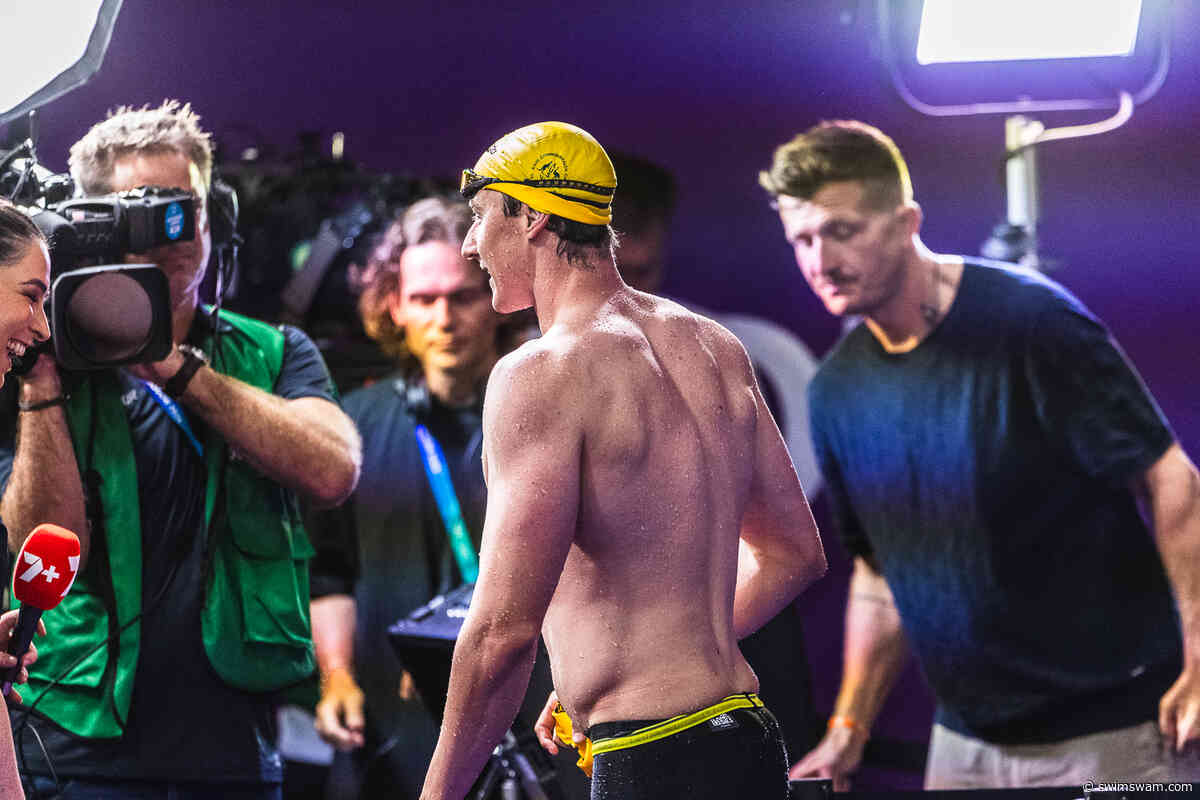 Cam McEvoy Rips His Opening 50, Goes PB of 45.11 in 100 Free in Astana