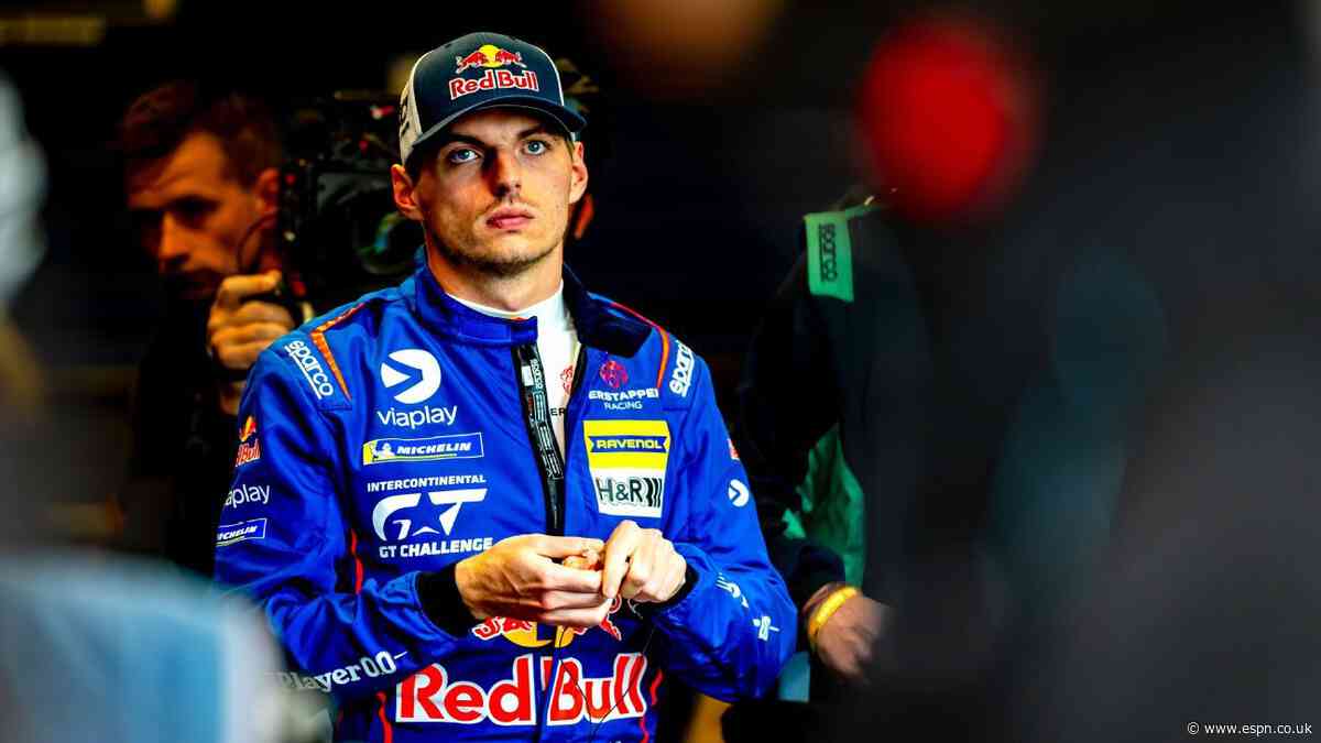 Why is Max Verstappen racing in GT World Challenge? Schedule, how to watch latest non-F1 event