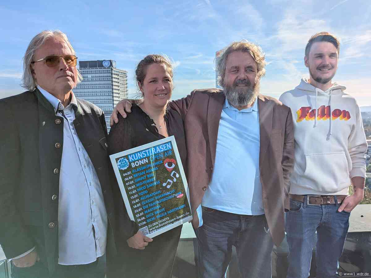 Weltstars in Bonn: Die Kunstrasen-Konzerte 2027