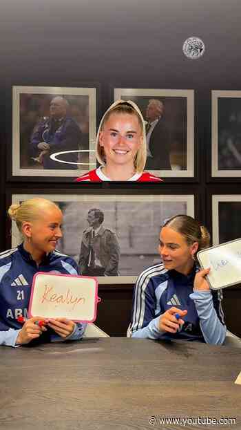 Who gives the most nutmegs? 👀Watch Kealyn & Mirte discuss who's most likely to.