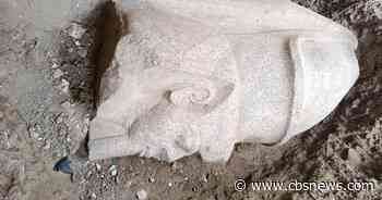 Farmer's discovery in Egypt leads to pieces of statues for ancient king