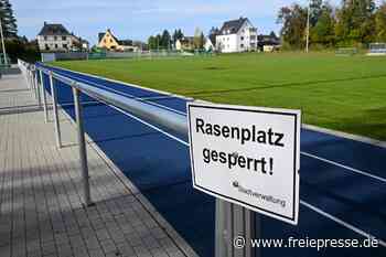 Rätsel um Wasser auf dem Fußballrasen am Jahnhaus: TV Oberfrohna muss ausweichen