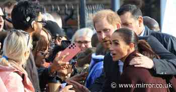 Prince Harry and Meghan Markle's return in pictures as crowds in Nottingham welcome couple