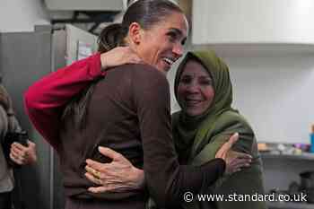 Meghan reunited with Grenfell ‘ladies’ on first engagement since return to UK