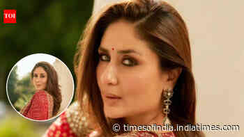 Kareena sets the internet buzzing in a red Bandhani suit
