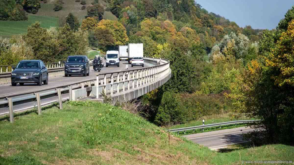 „Könnte plötzlich versagen“: Warum die Kochertalbrücke anders gebaut wird