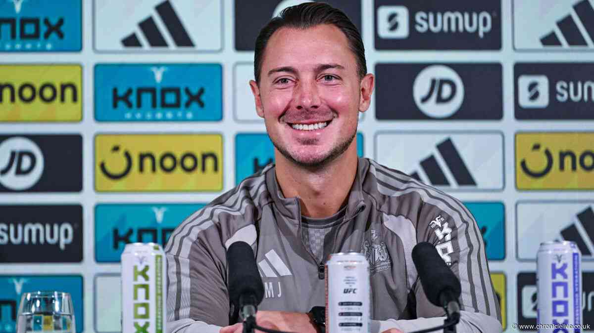 Matthias Jaissle Newcastle United media briefing with tactics question and injury update