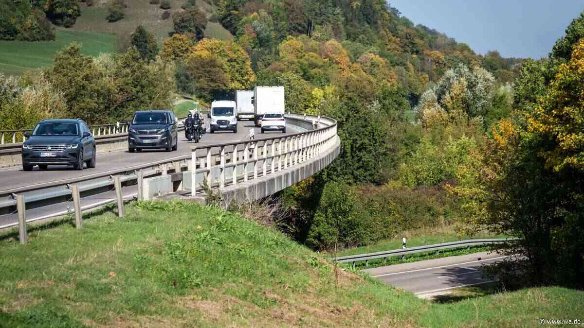 „Könnte plötzlich versagen“: Warum die Kochertalbrücke anders gebaut wird