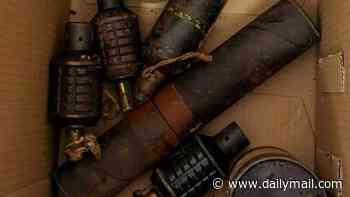Texas man discovers 'live and active' World War II grenades in estate sale haul
