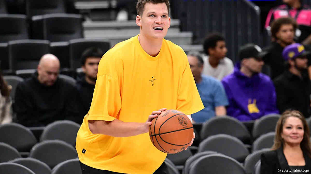 The Lakers are already seeing early success with Walker Kessler in the pick and roll